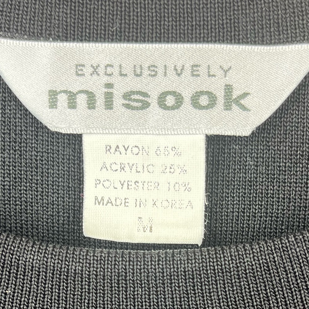 Exclusively Misook Black Basic Tank Stretchy Blaz… - image 4